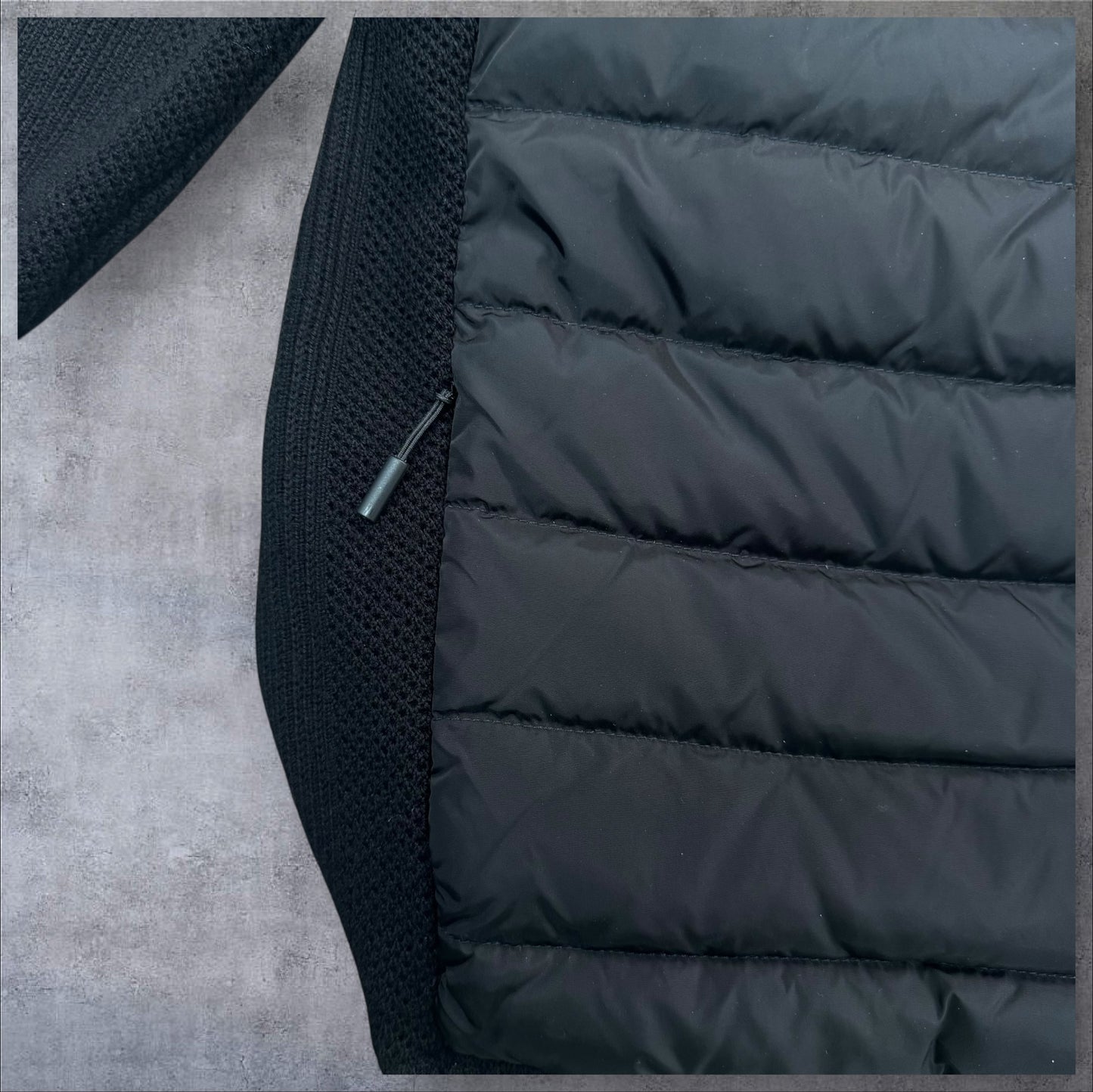 Canada Goose HyBridge Knit Jacket Men’s Medium Black RRP £650+