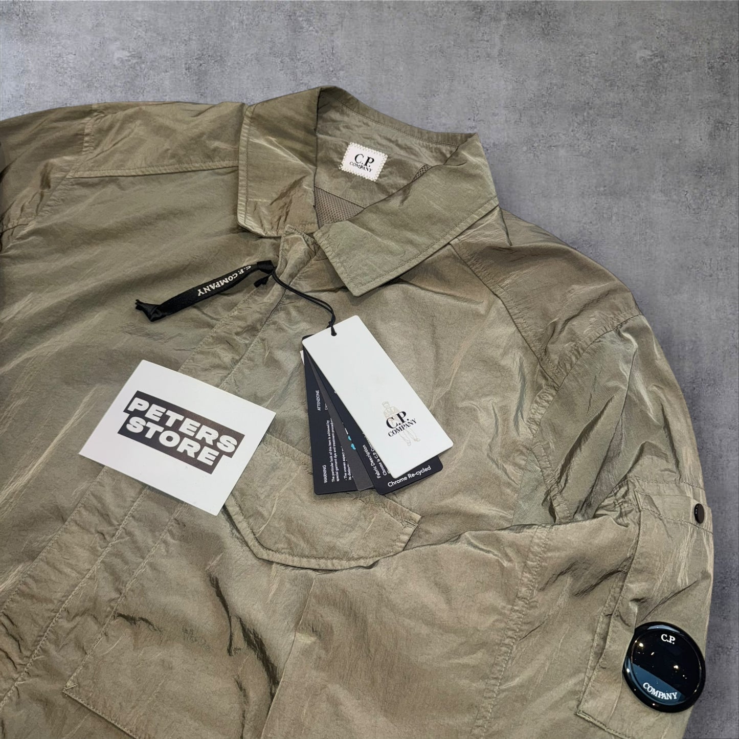 CP Company Overshirt Chrome Lens Jacket Size Large BNWT RRP £400+