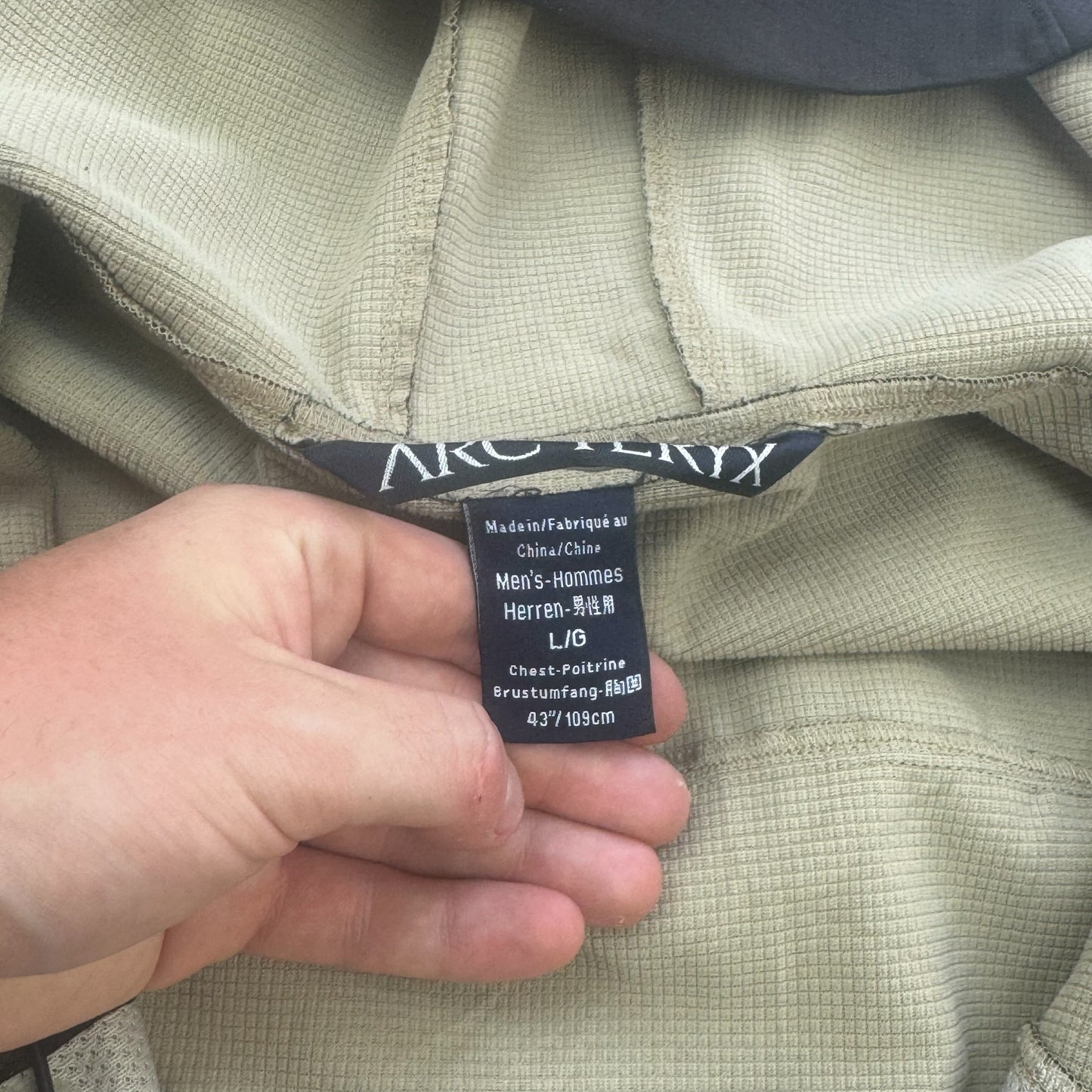Vintage Arc'teryx Softshell Jacket Men's Large RRP £300
