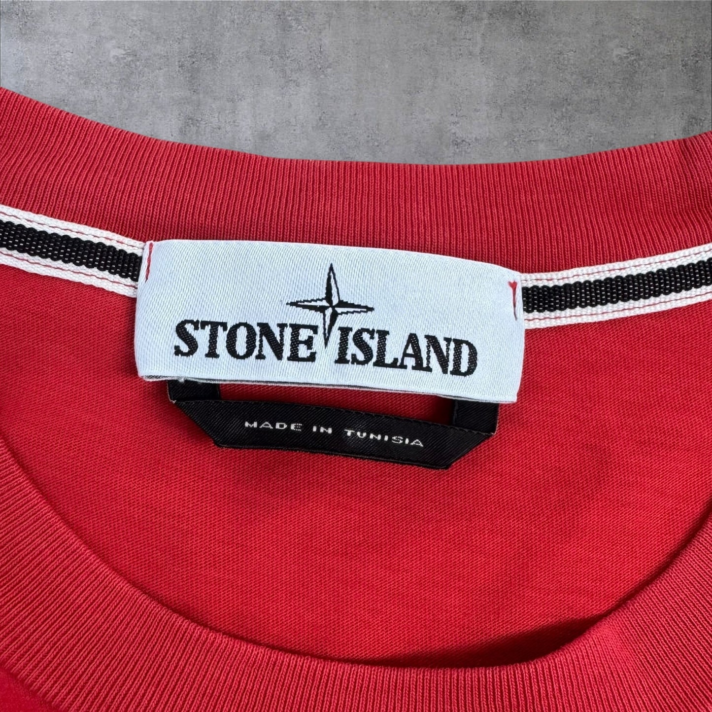 Stone Island T-Shirt Red Size Large RRP £160+