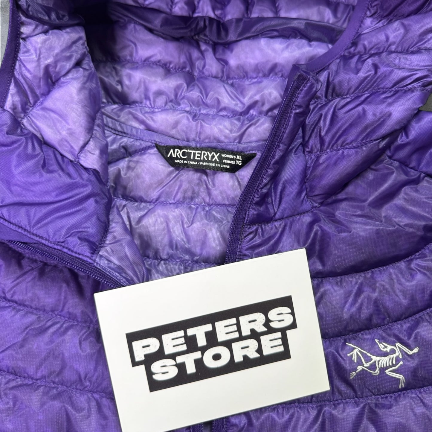 Arc’teryx Cerium SL Hoody Women’s Purple Size XL RRP £320+