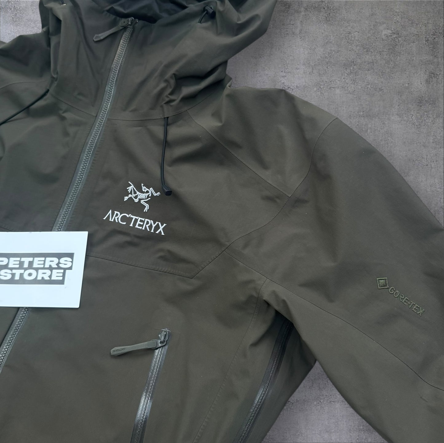 Arc’teryx Beta SL Hybrid Khaki Green Jacket Men’s Small Goretex RRP £400+