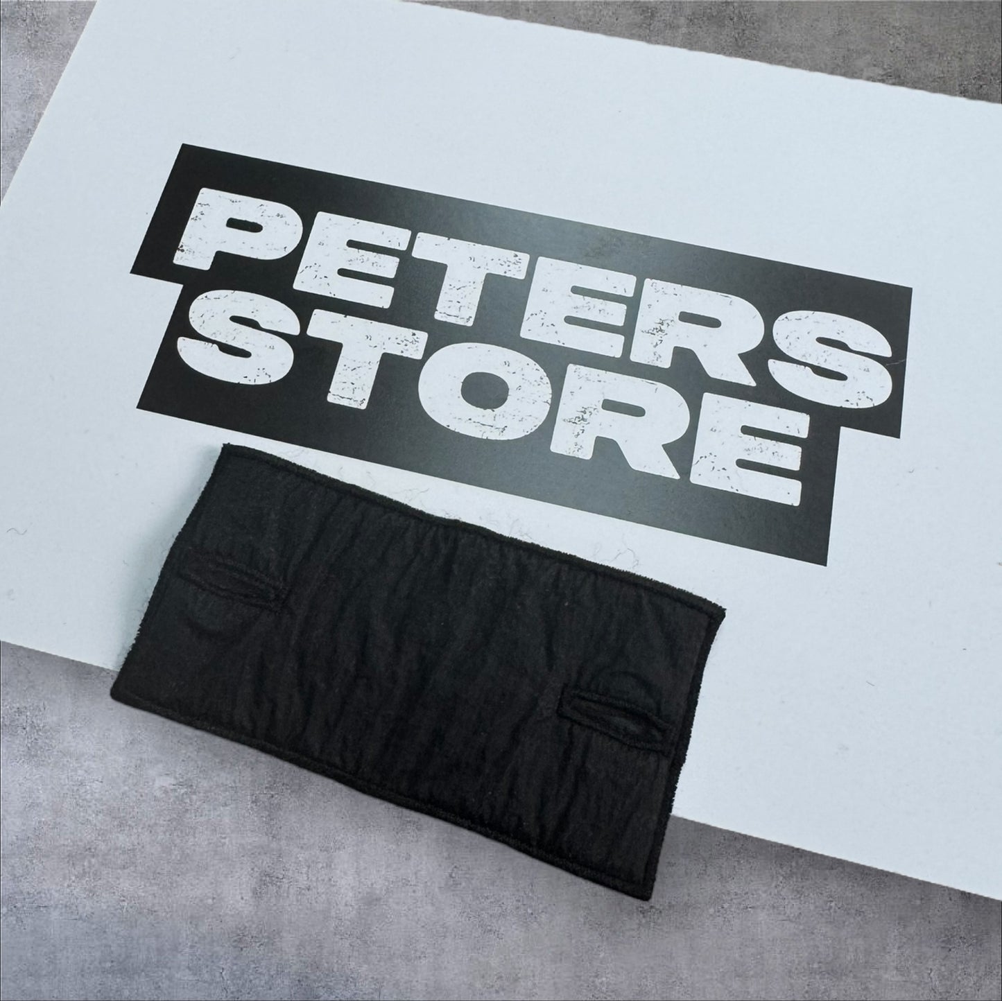 Stone Island Shadow Project Badge Black