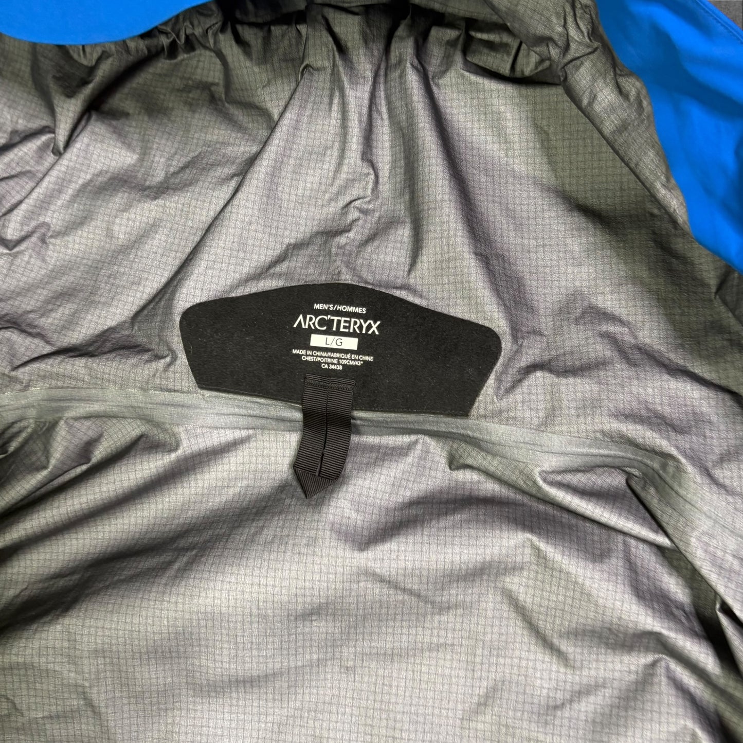 Arcteryx Rush Goretex Pro Jacket Blue Lodestar Size Large RRP £700