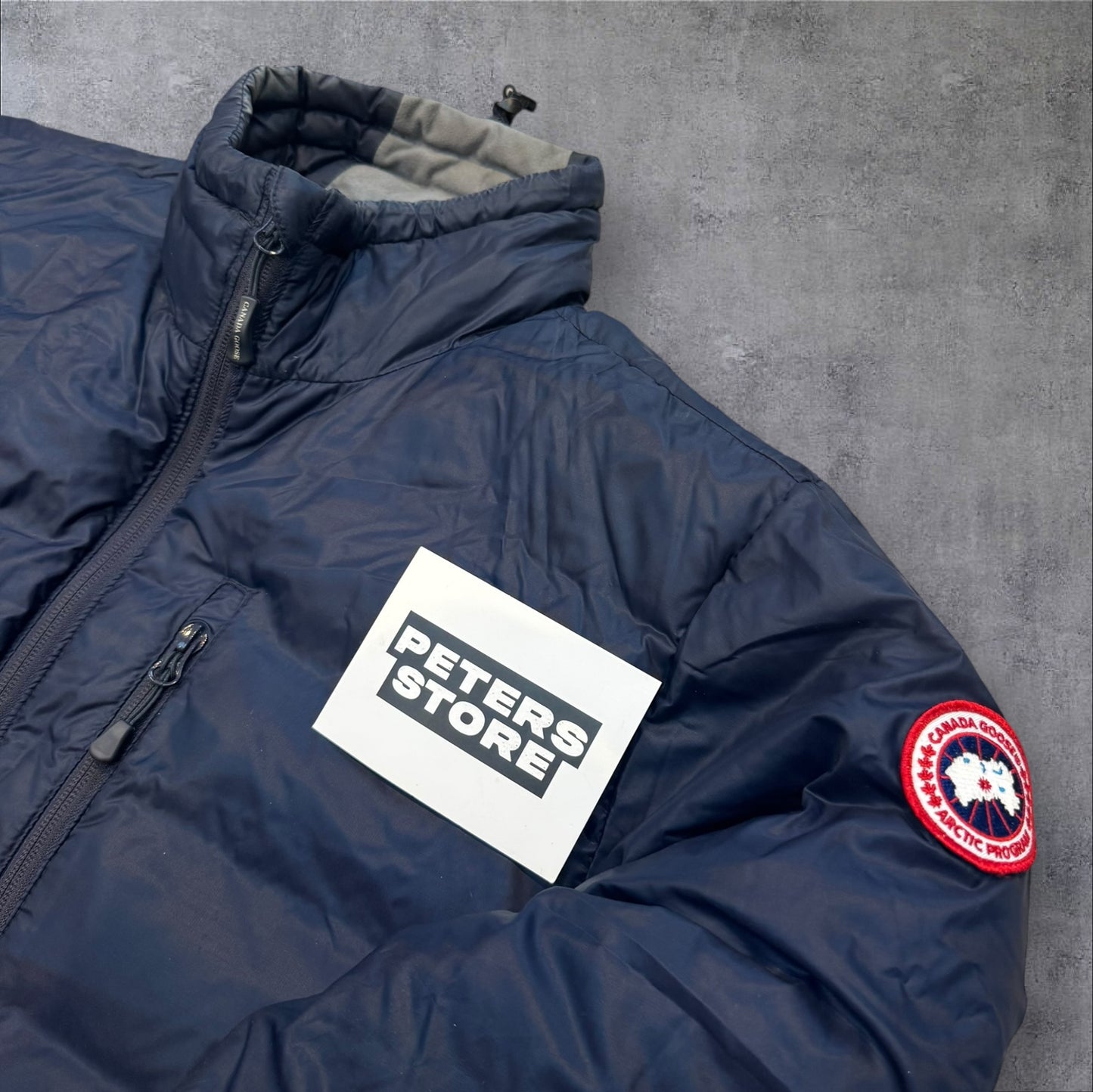 Canada Goose Lodge Jacket Navy Size Large RRP £650+