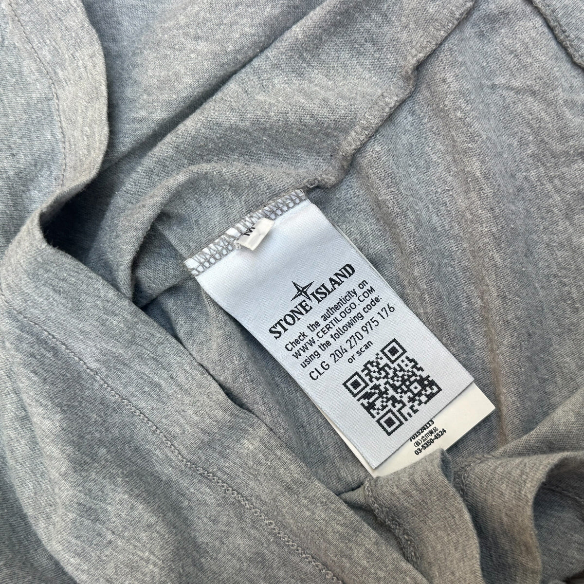 Stone Island Tee Men's Medium Grey Chest Patch RRP £150