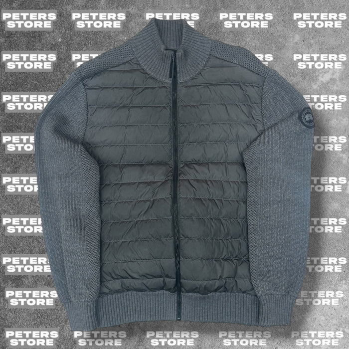 Canada Goose HyBridge Knit Jacket Black Label Iron Grey Men's Large
