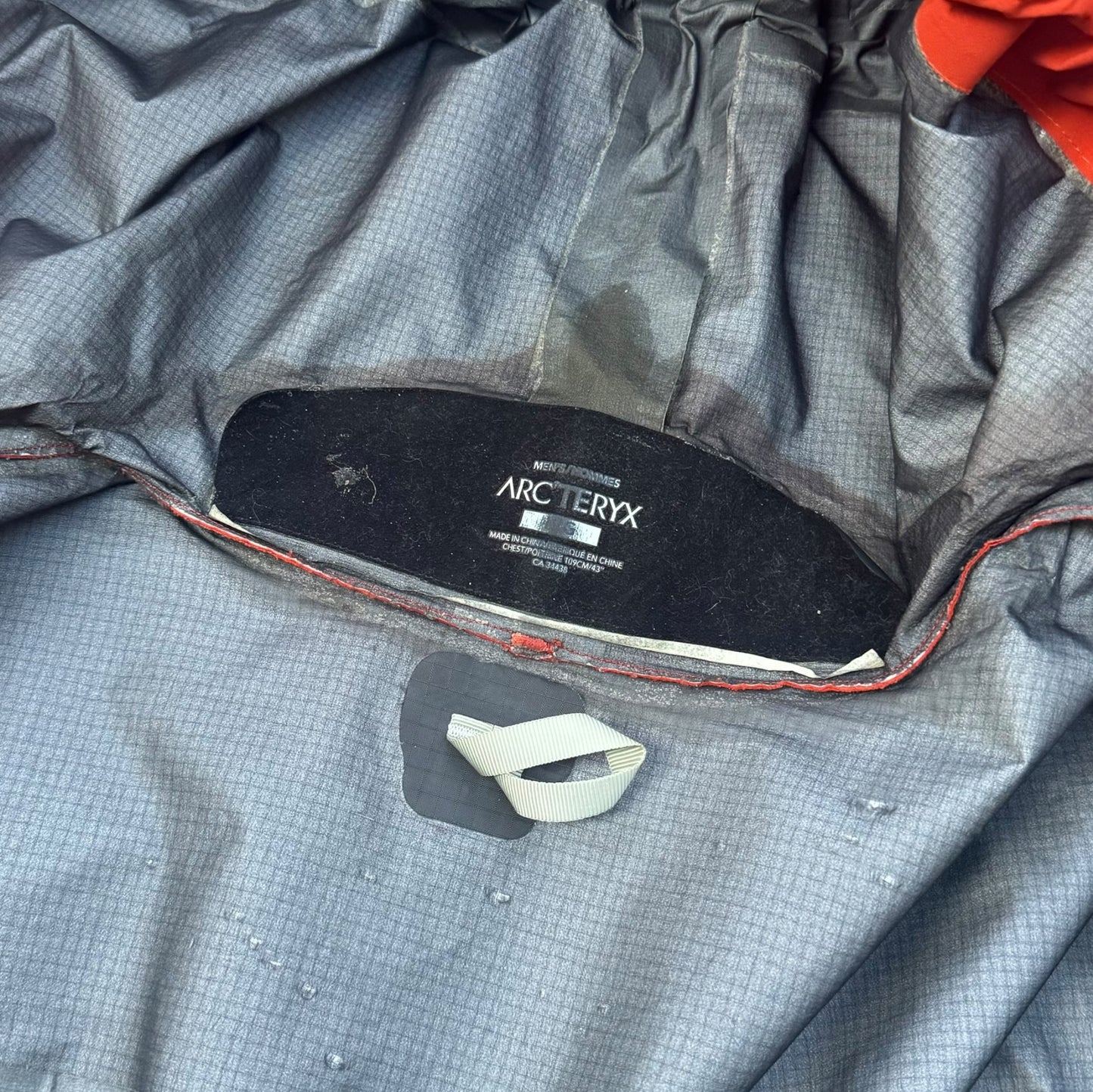 Arc’teryx Rush Jacket Men’s Medium Red Goretex RRP £600+