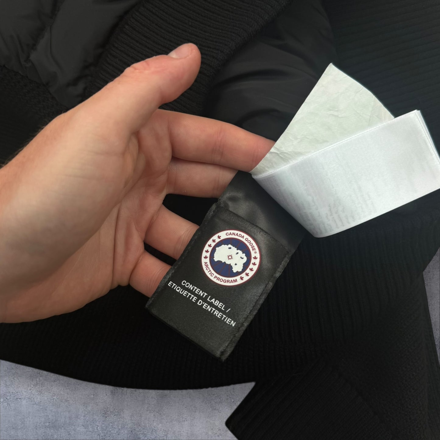 Canada Goose HyBridge Knit Jacket Men’s Medium Black RRP £650+