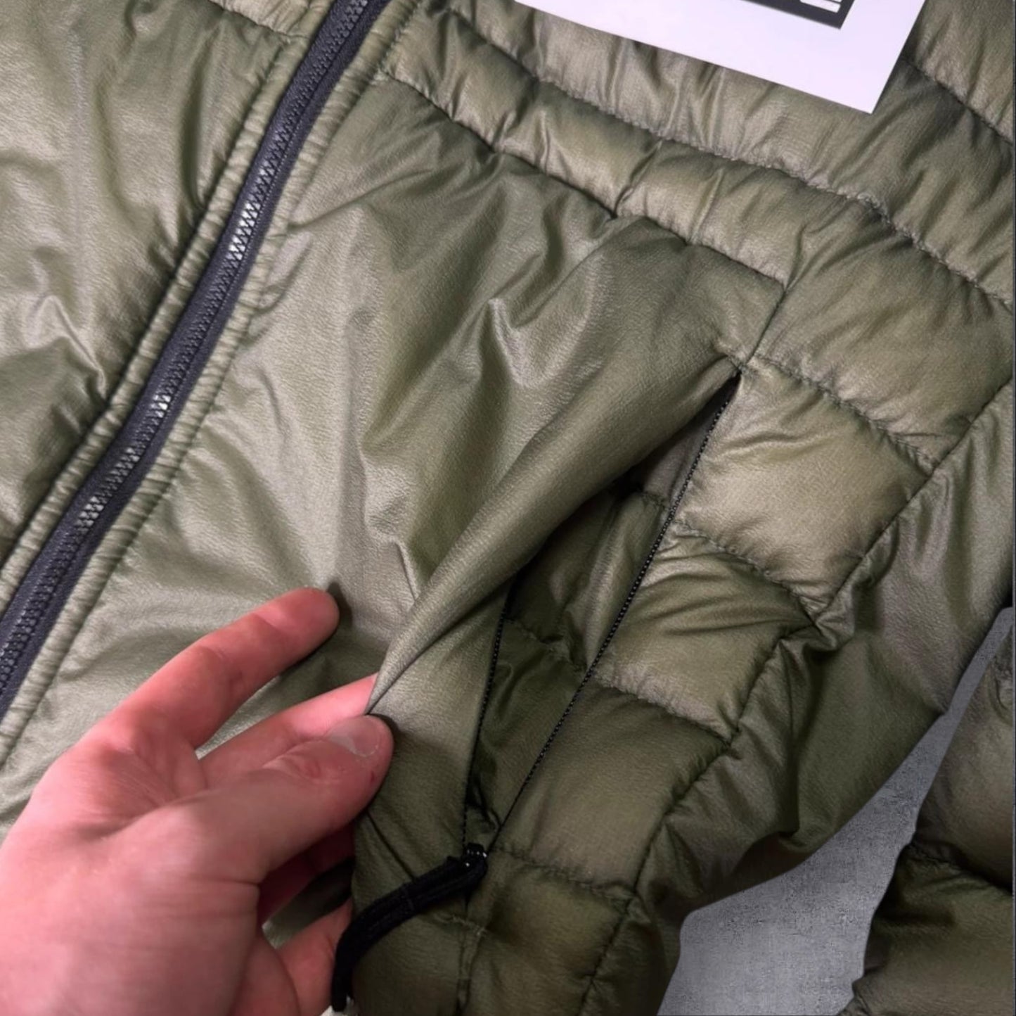 Stone Island Bio Based Puffer Jacket Green Size Large RRP £700+