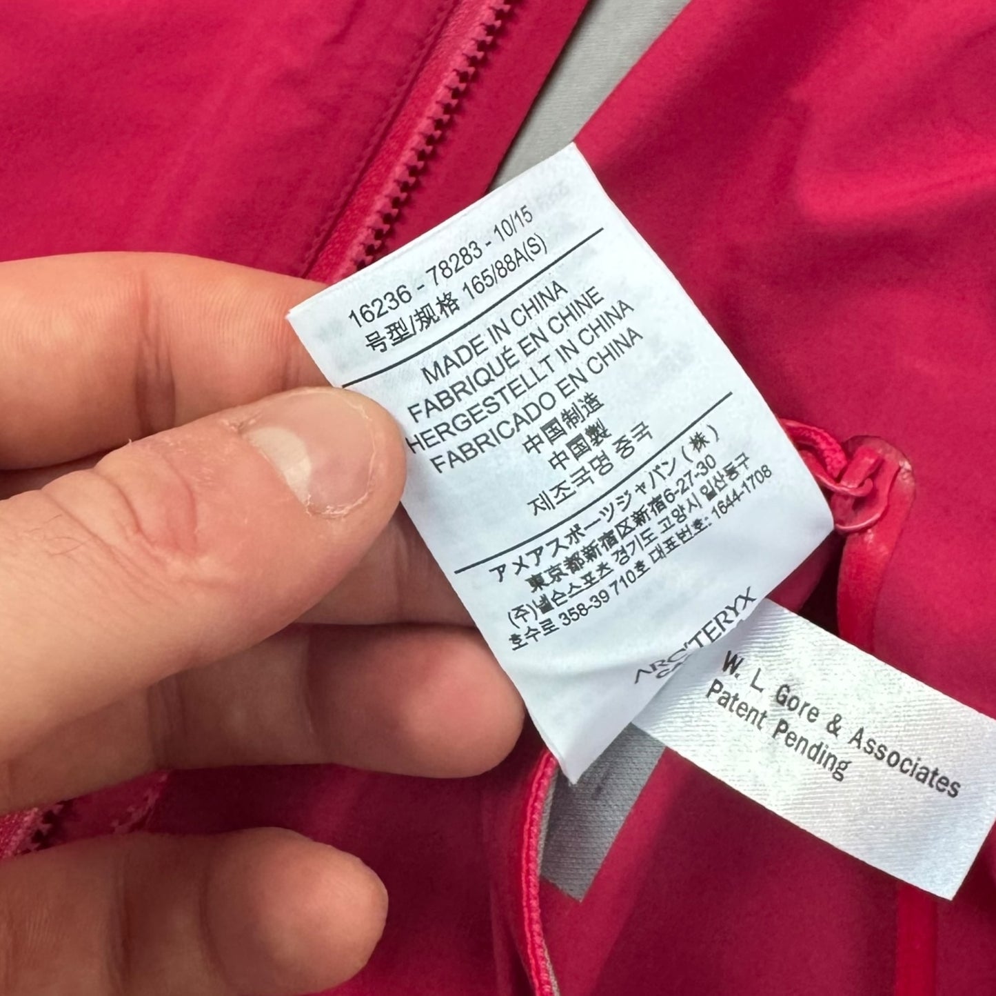 Arc’teryx Zeta LT Jacket Women’s Pink Size Small RRP £350+