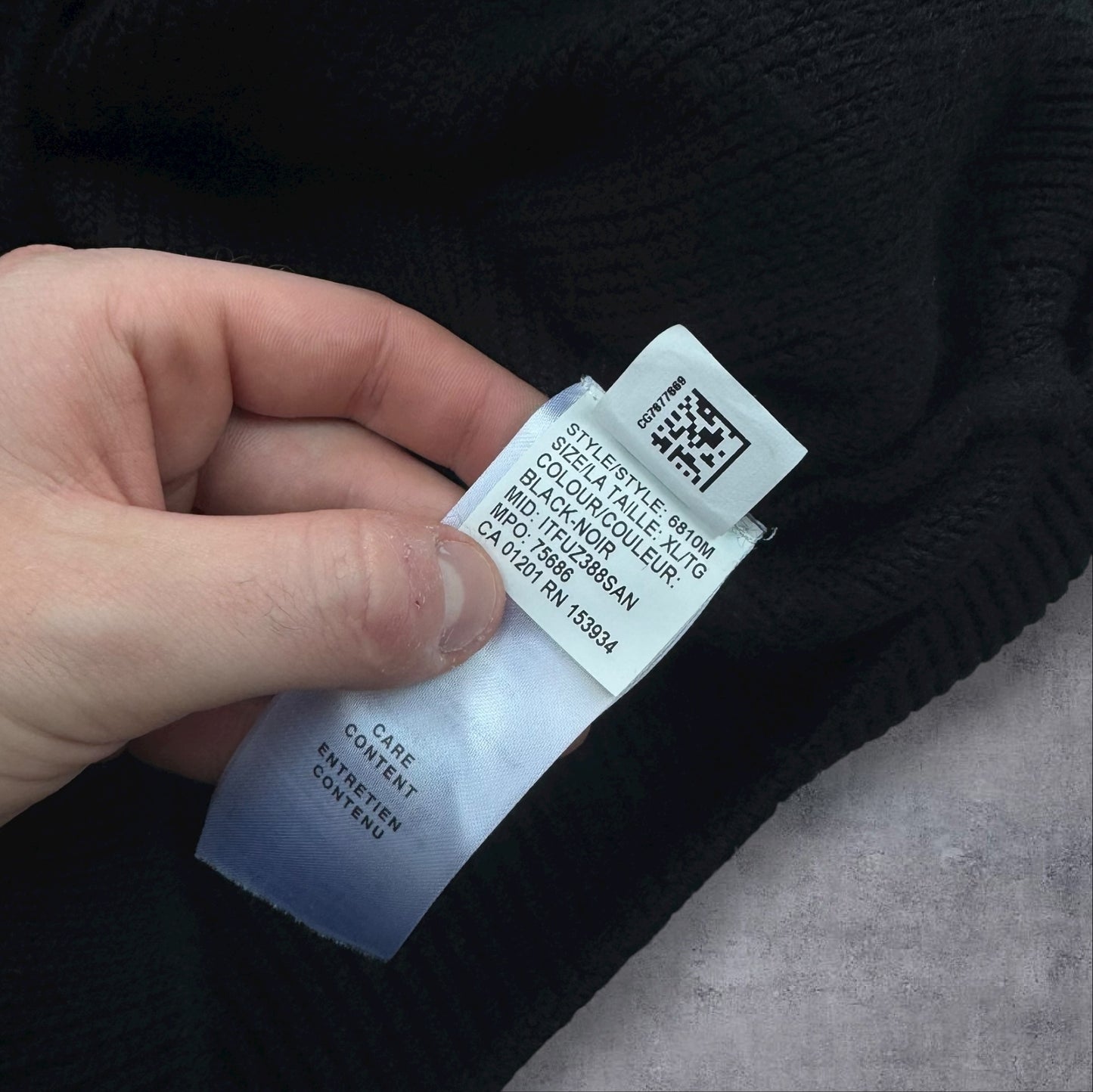 Canada Goose Patterson Merino Wool Knit Jumper XL RRP £450+