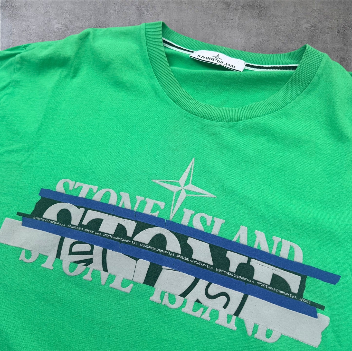 Stone Island Logo T-Shirt Mint Green Size XXL RRP £175+