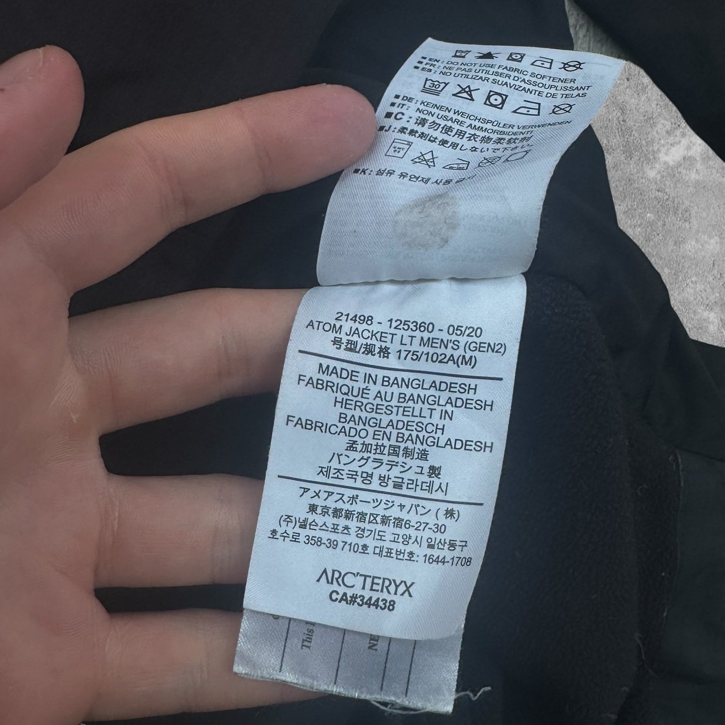 Arc'teryx Atom LT Gen 2 LEAF Jacket Men's Medium RRP £400