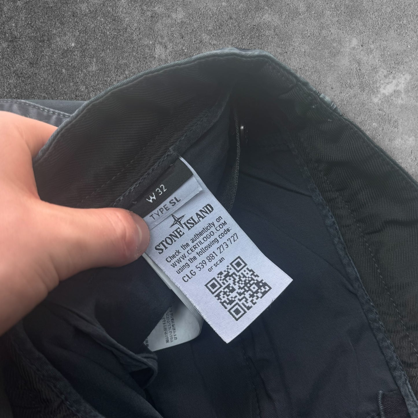 Stone Island Navy Cargo Shorts 32W RRP £295