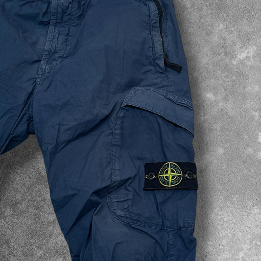 Stone Island Cargo Trousers Navy Men's W32 RRP £350