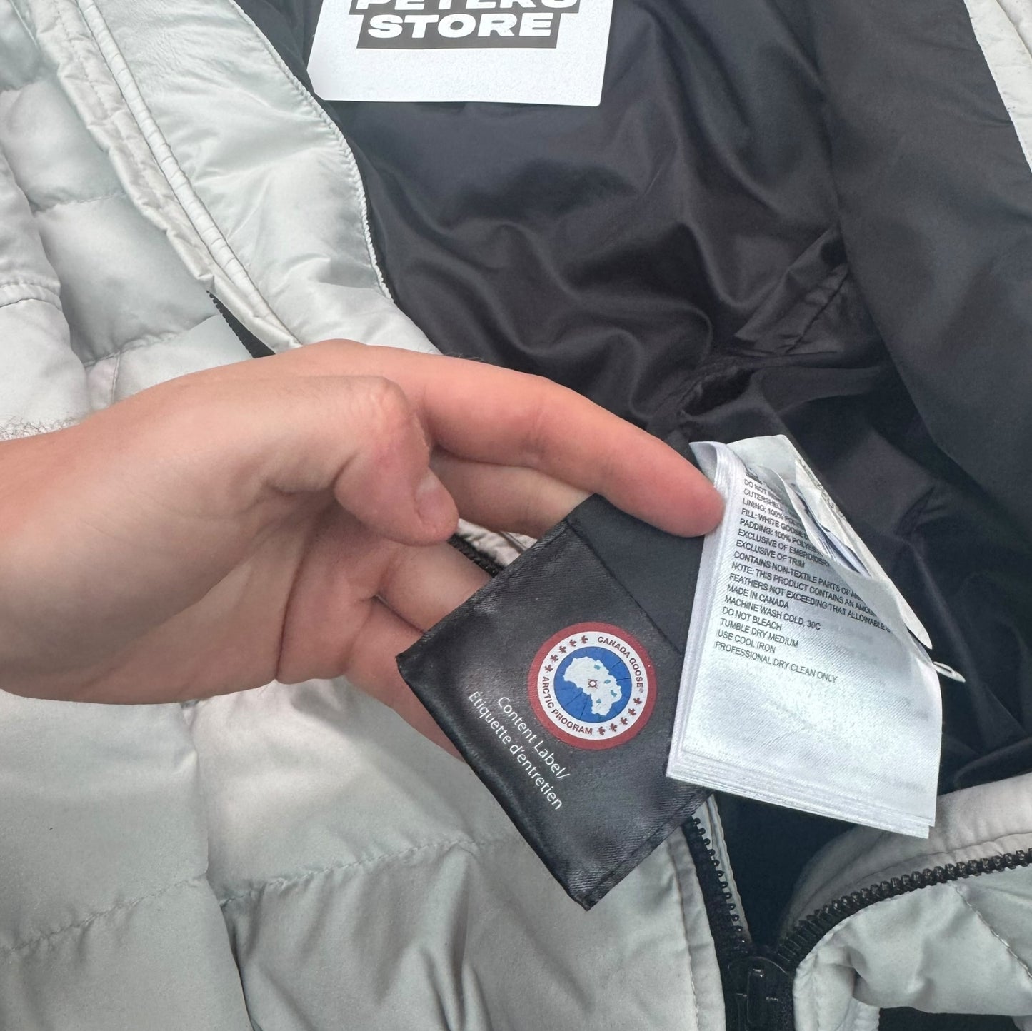 Canada Goose Cabri Hoody Men’s Large White RRP £550+