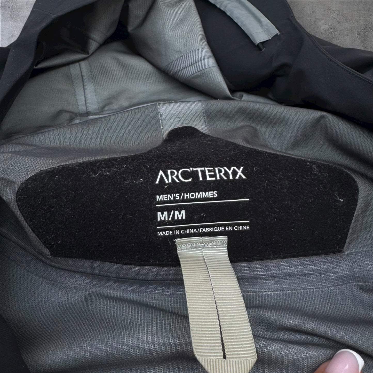 Arc’teryx Zeta AR Jacket Black Size Medium RRP £500+