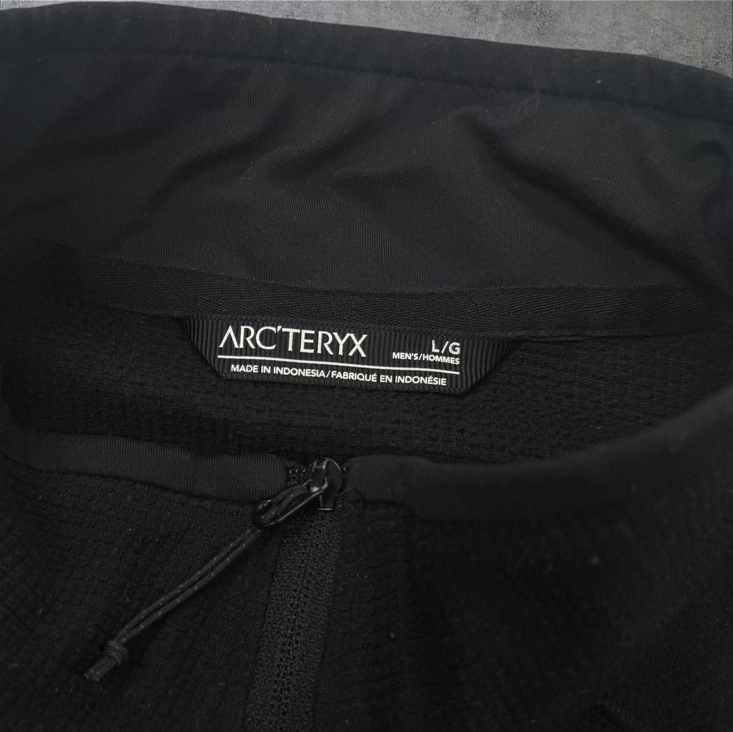 Arc’teryx Delta LT Fleece Black Size Large RRP £140+