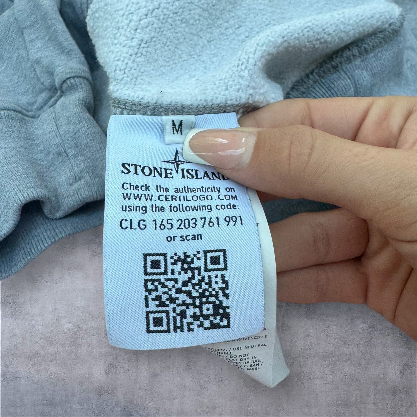 Stone Island Sweater Grey Size Medium RRP £300+