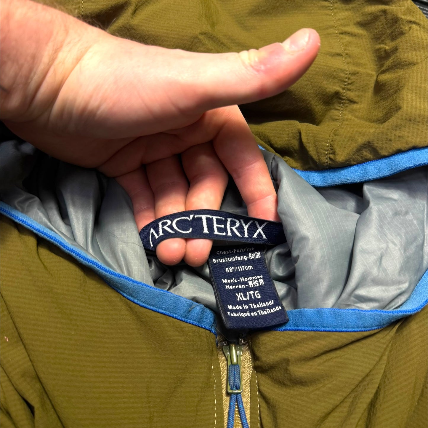 Arcteryx Atom Jacket XL RRP £260