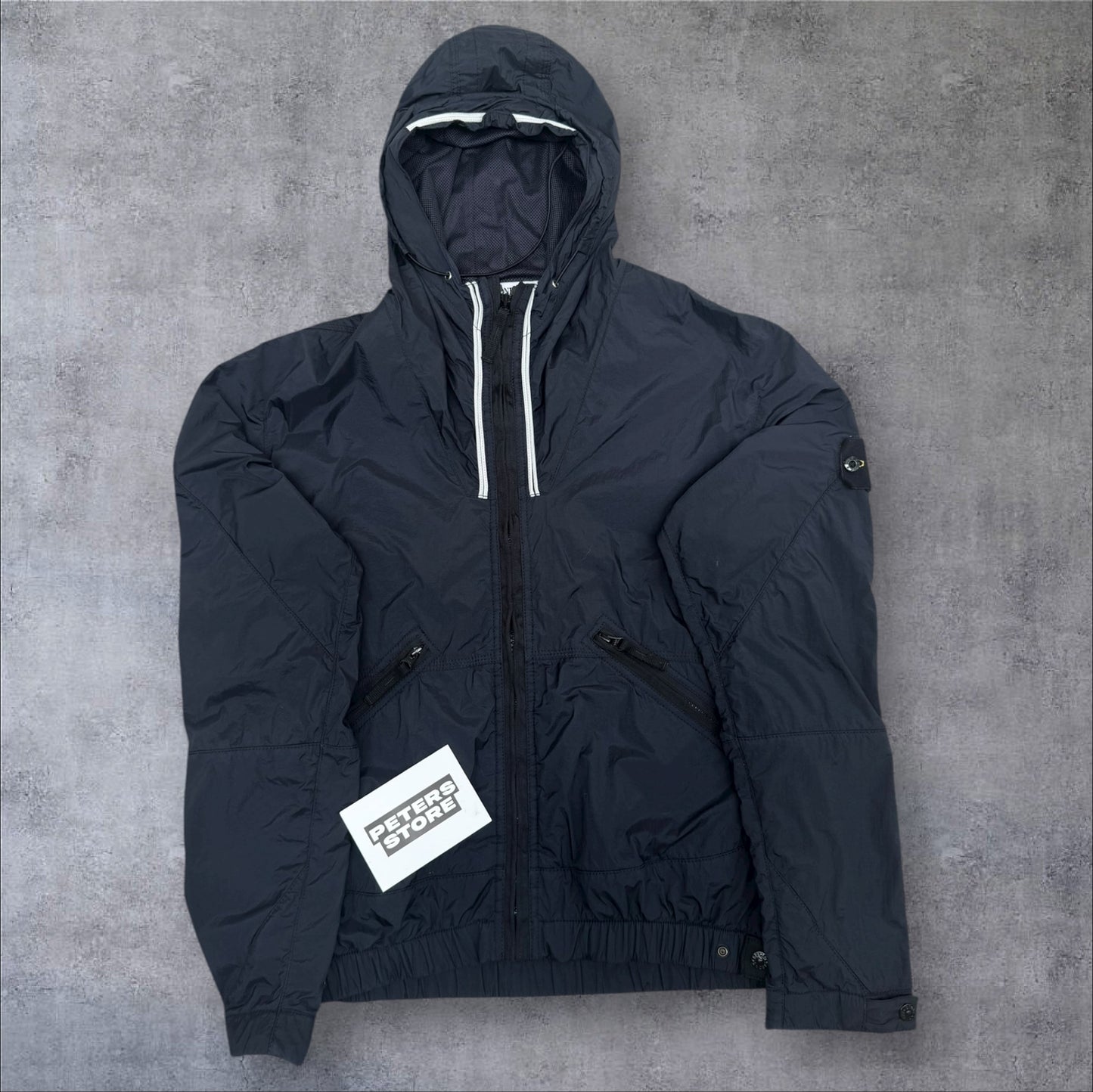 Stone Island Vintage Membrana Jacket Navy Size Medium RRP £400+