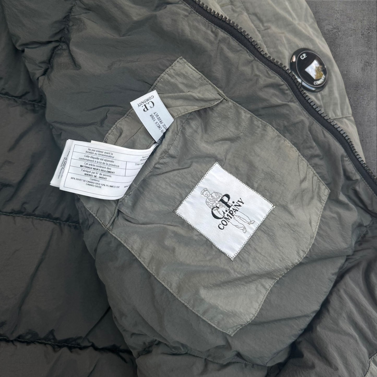 CP Company Eco-Chrome R Puffer Jacket Size Large RRP £650+