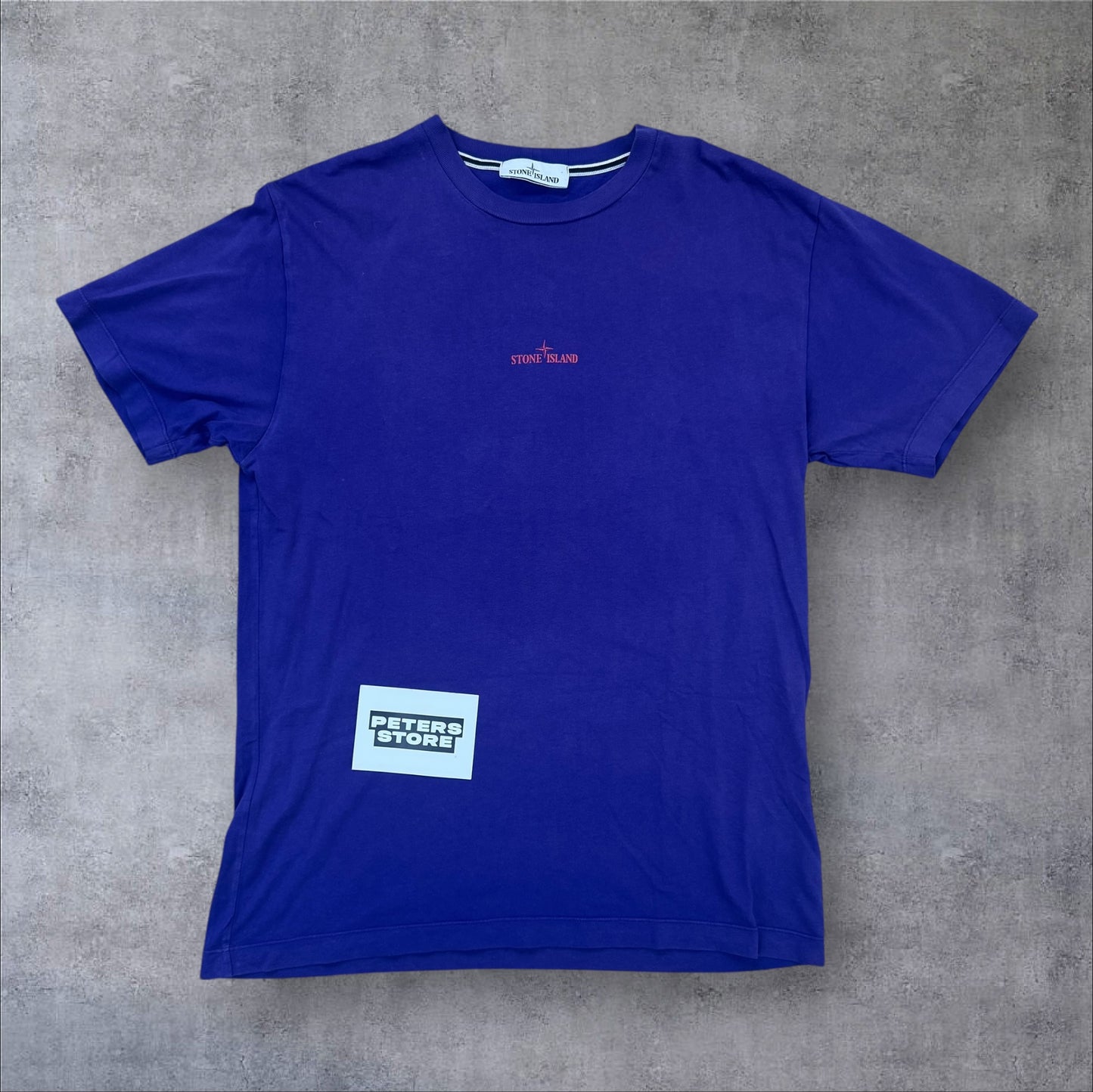 Stone Island T-Shirt Large Hologram Logo RRP £175+
