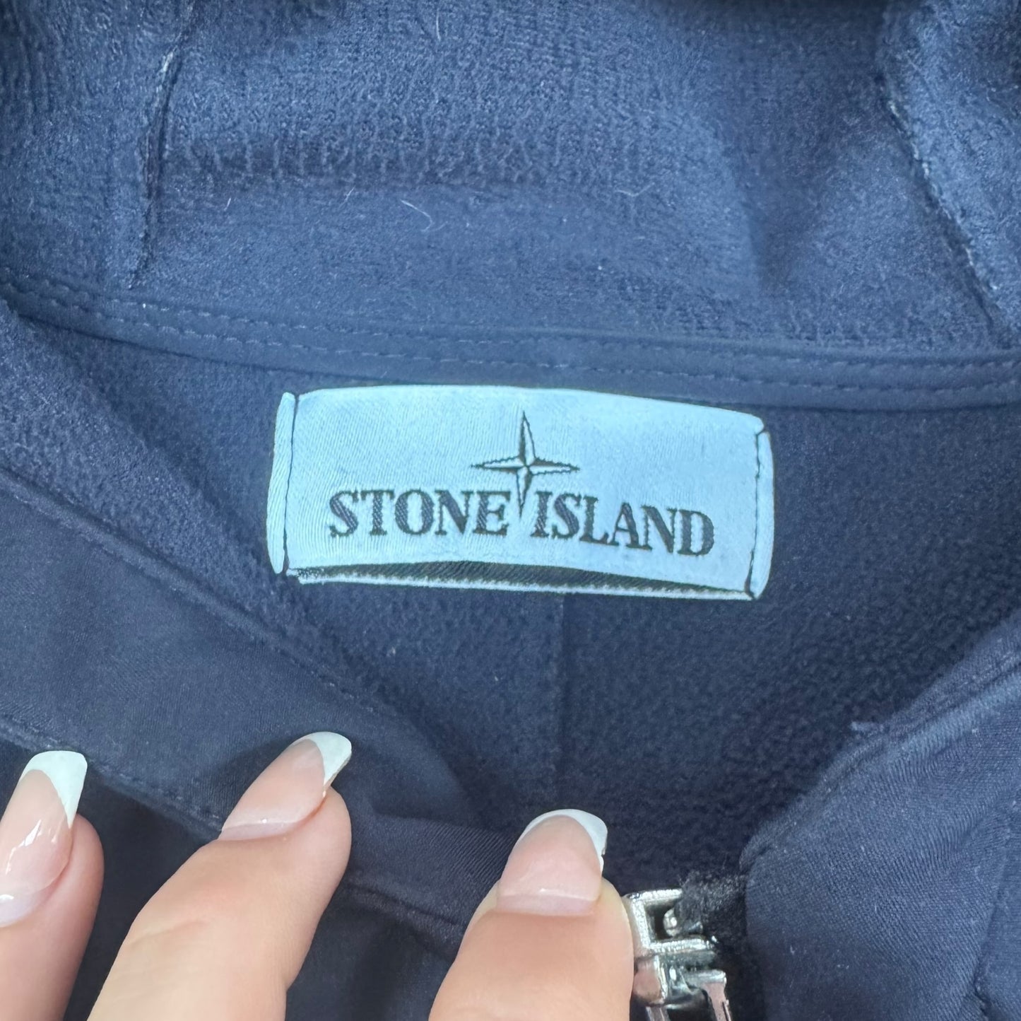 Stone Island Navy Softshell Jacket Size XL RRP £550+