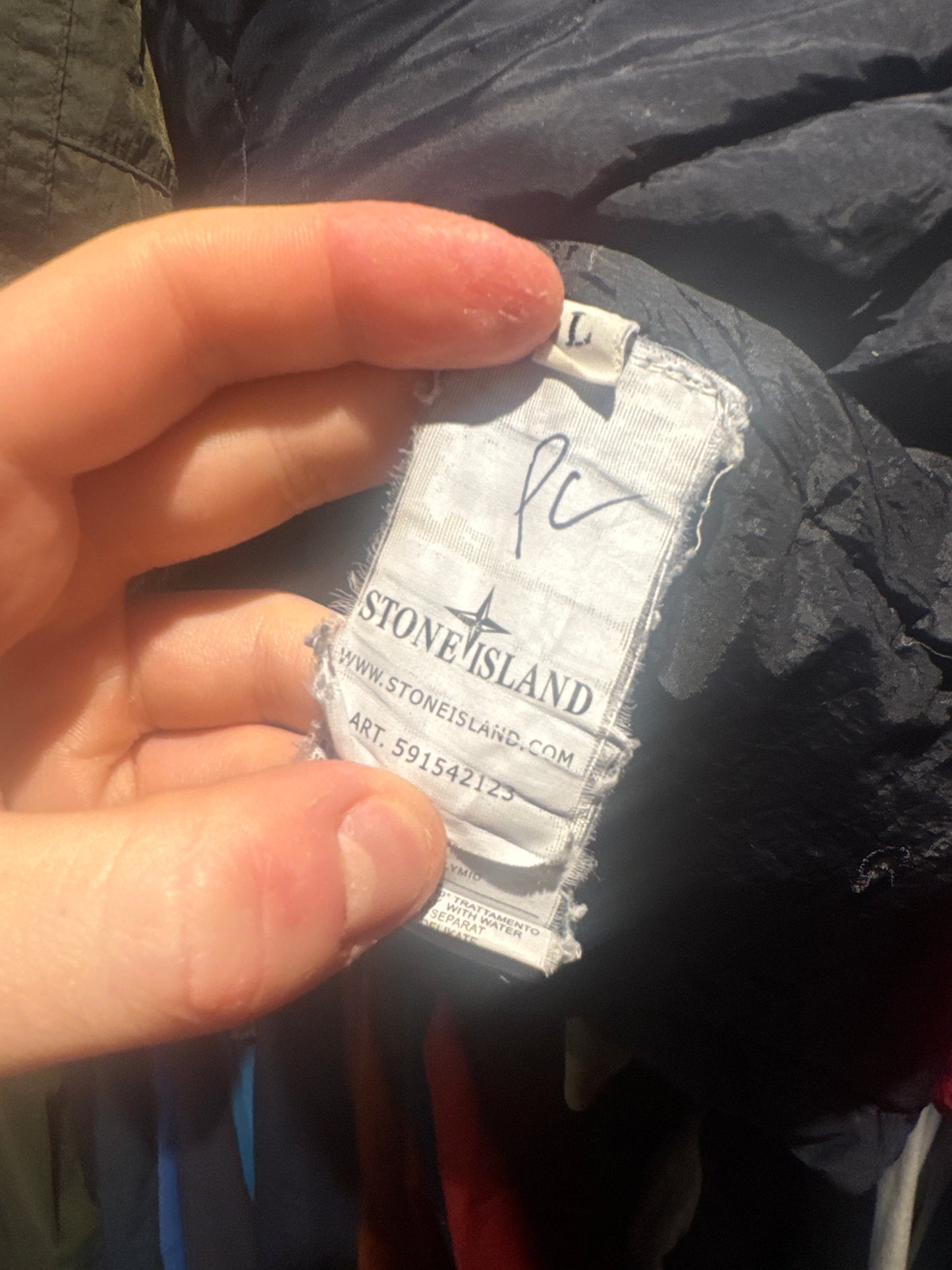 Stone Island Garment Dyed Crinkle Down Parka RRP £995