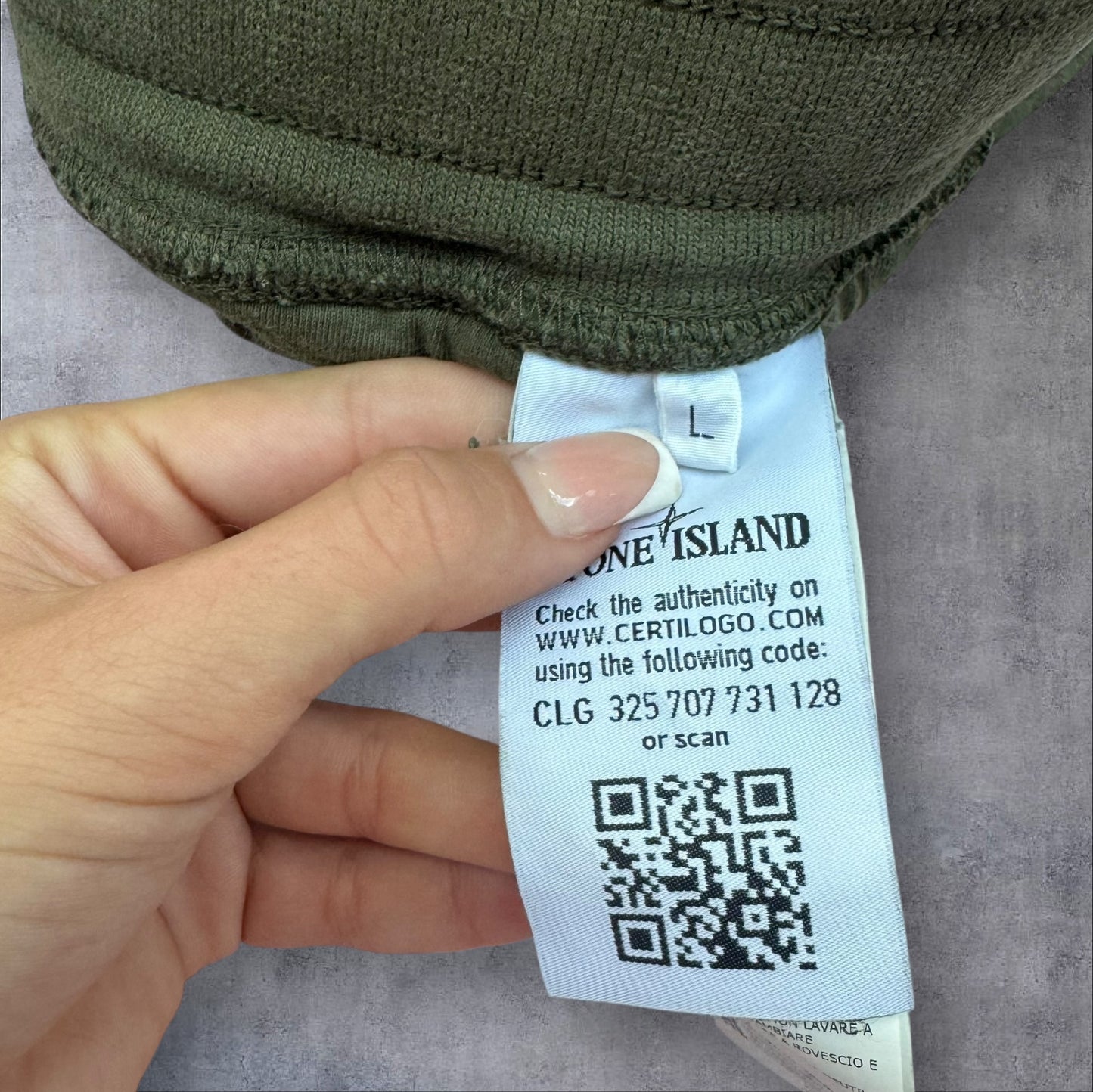 Stone Island Joggers Khaki Size Large RRP £250+
