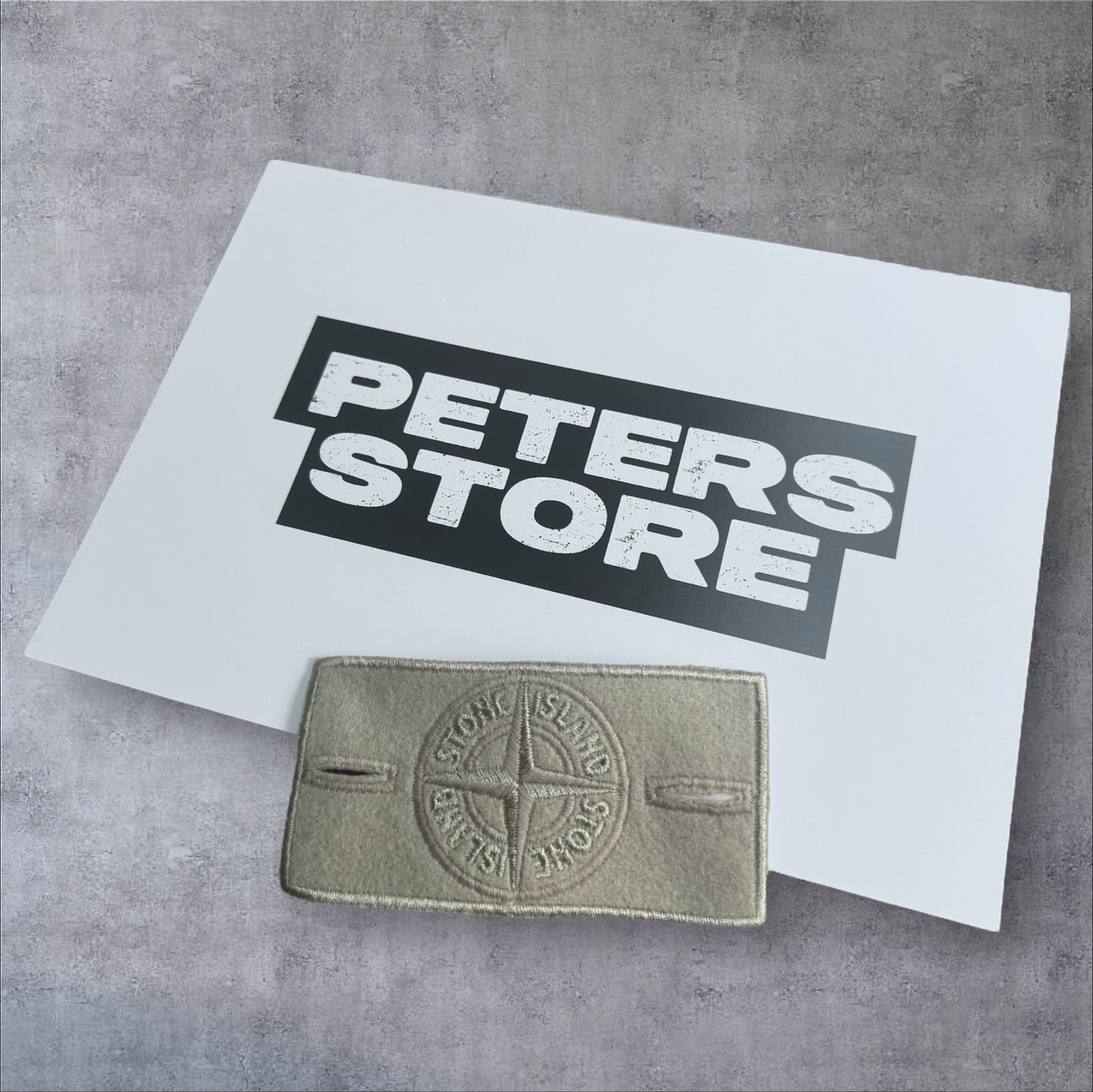 Stone Island Ghost Badge Beige