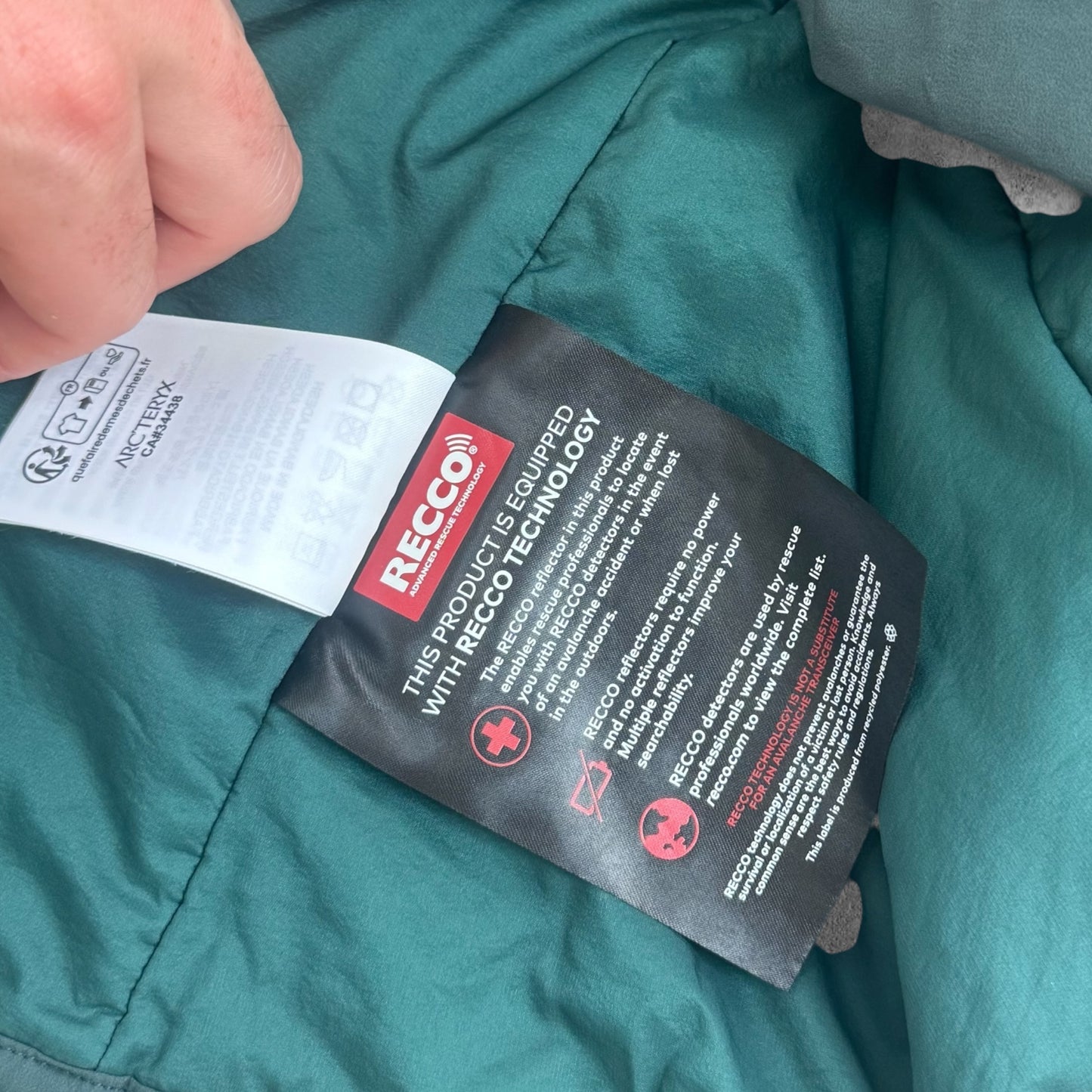 Arc'teryx Sabre Insulated Midlayer Jacket Men's Large RRP £600