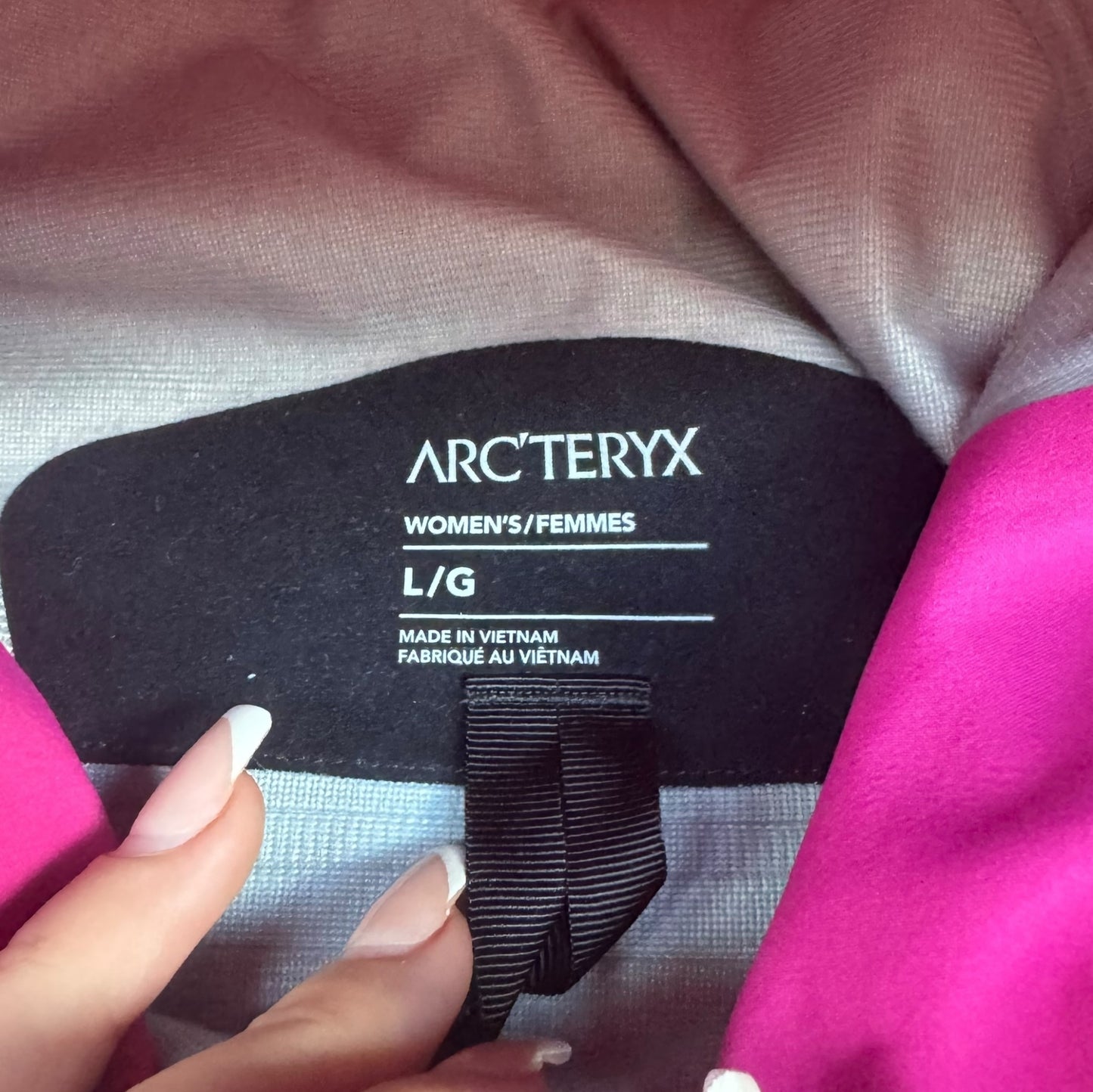 Arc’teryx Sentinal Goretex Ski Jacket Hot Pink Women’s Size Large RRP £600+