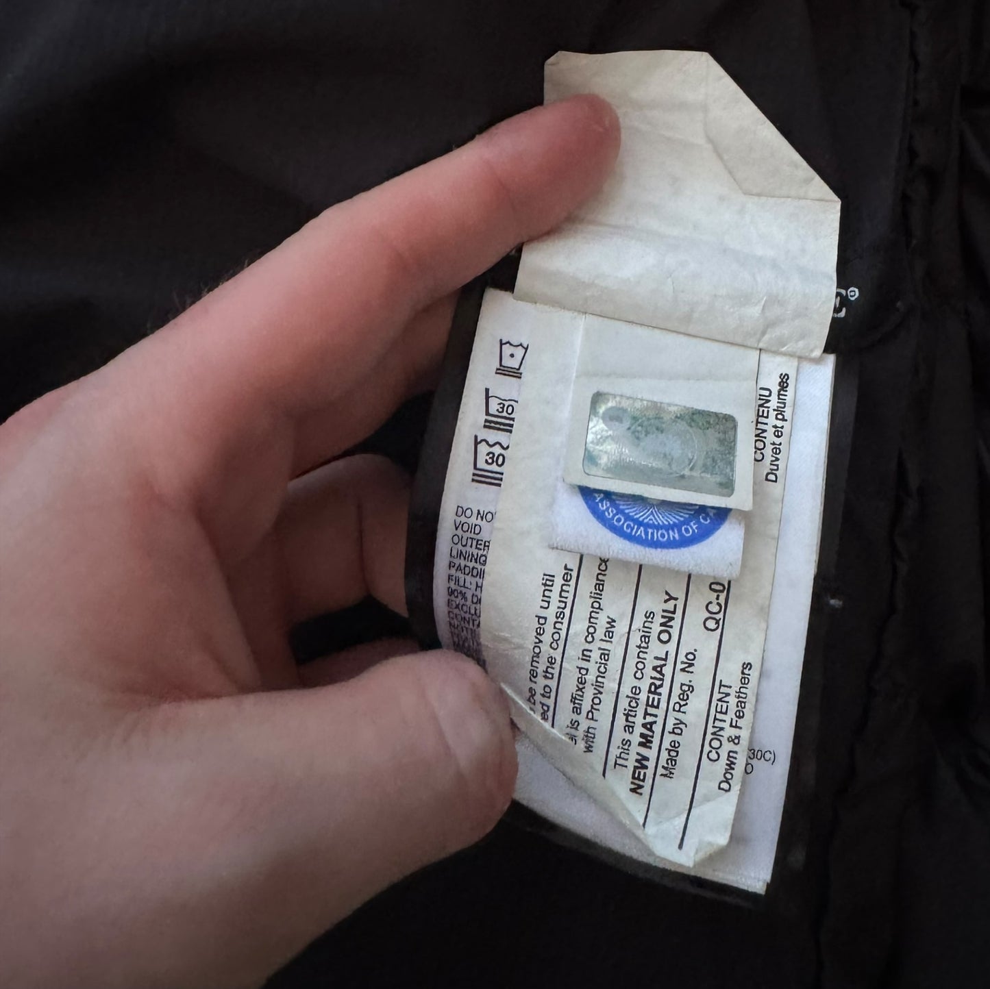 Canada Goose Lodge Jacket Black Size Large RRP £550