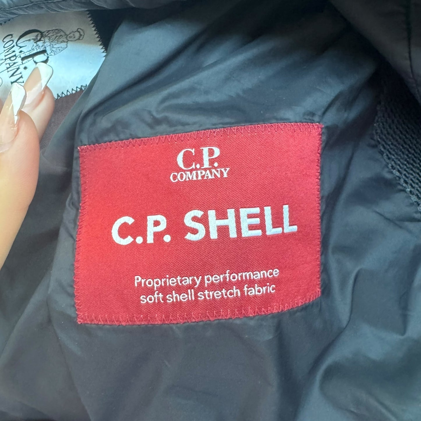 CP Company Padded Softshell Jacket Black Size Extra Large RRP £500+