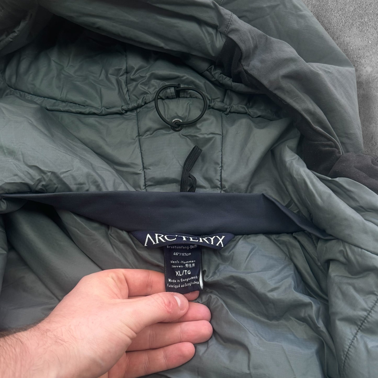 Arc'teryx LEAF Atom SV Jacket Size XL RRP £500