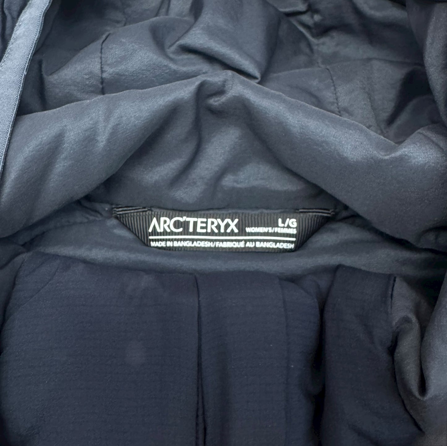 Arc’teryx Atom LT Hoody Navy Women’s Size Large RRP £260+
