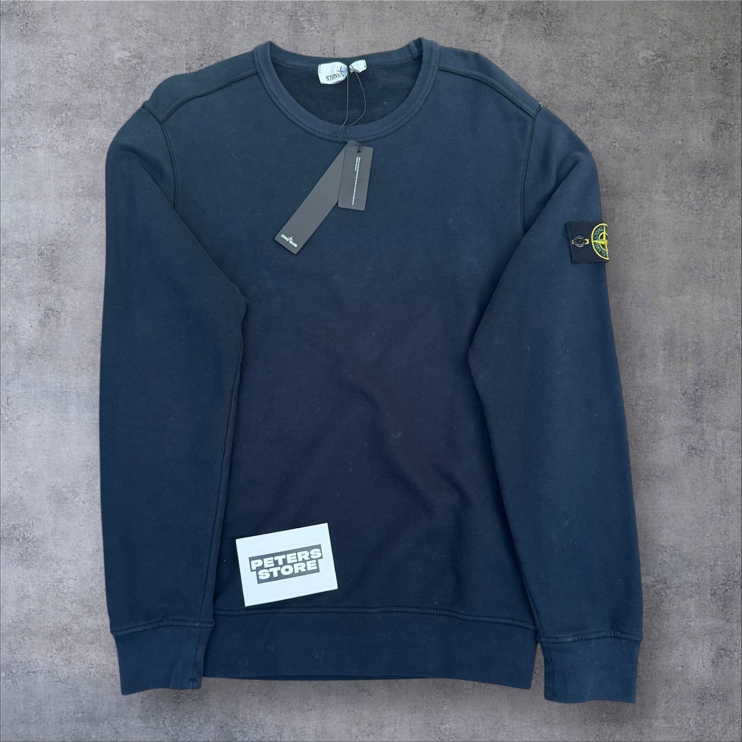 Stone Island Sweatshirt Navy Size Large Brand New With Tags RRP £300+