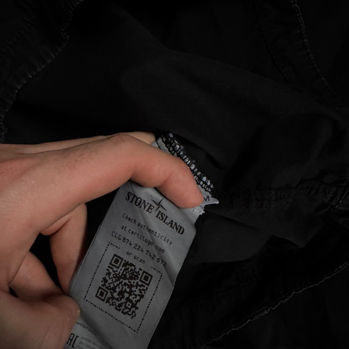 Stone Island Overshirt Black Size Medium RRP £425+