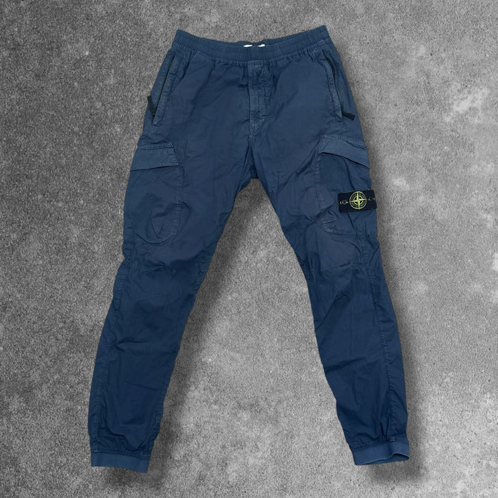 Stone Island Cargo Trousers Navy Men's W32 RRP £350