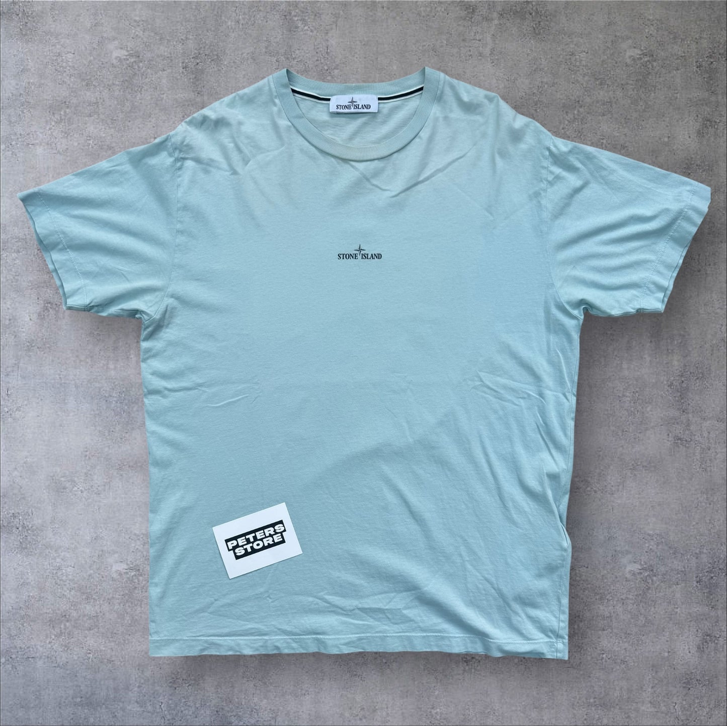Stone Island Graphic T-Shirt XXL Blue RRP £205