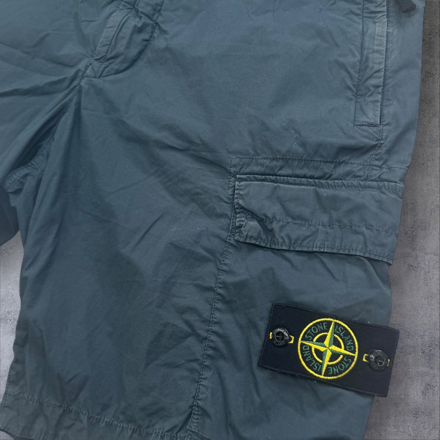Stone Island Cargo Shorts Charcoal Newer Season Size 34W RRP £325+