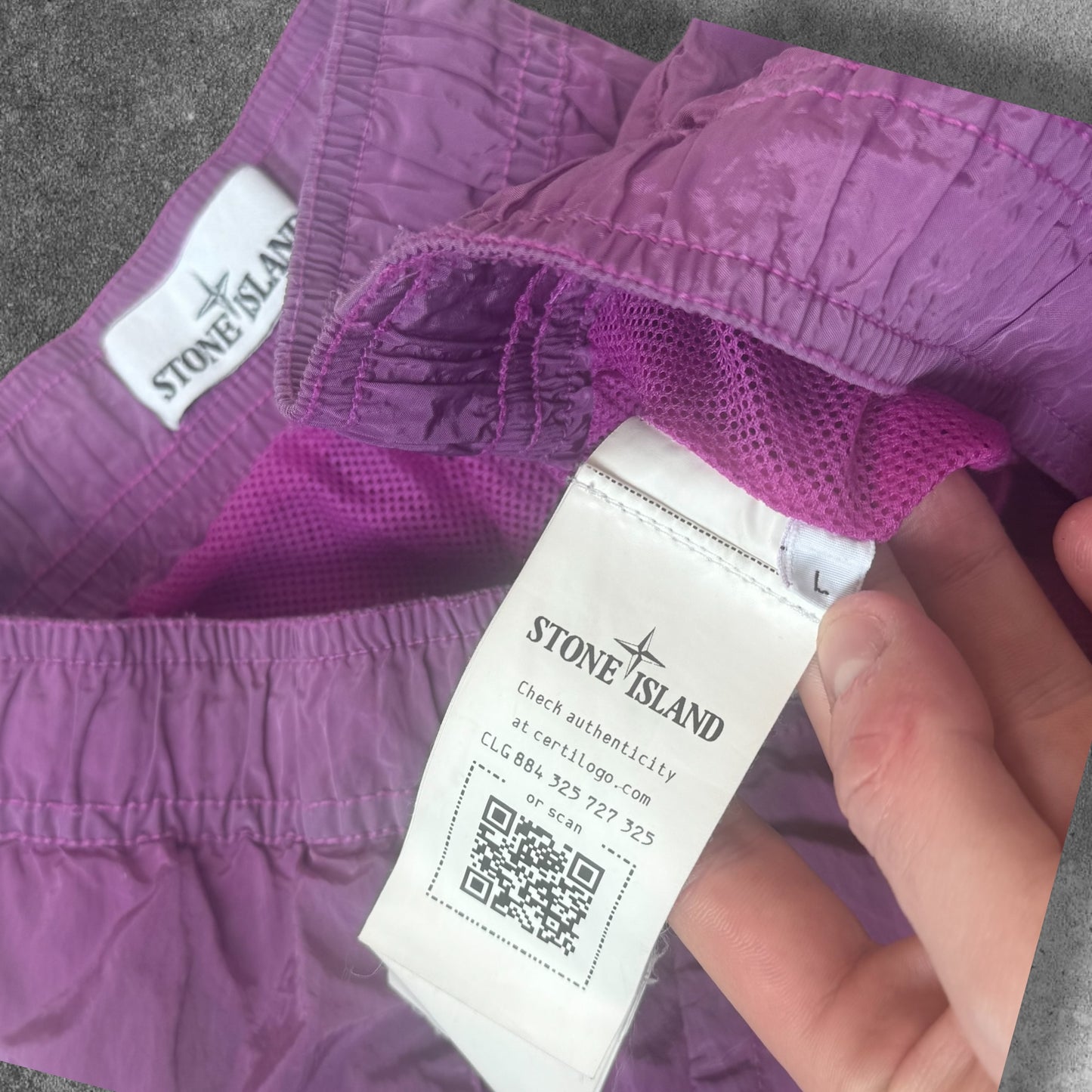 Stone Island Nylon Metal Shorts Large RRP £295