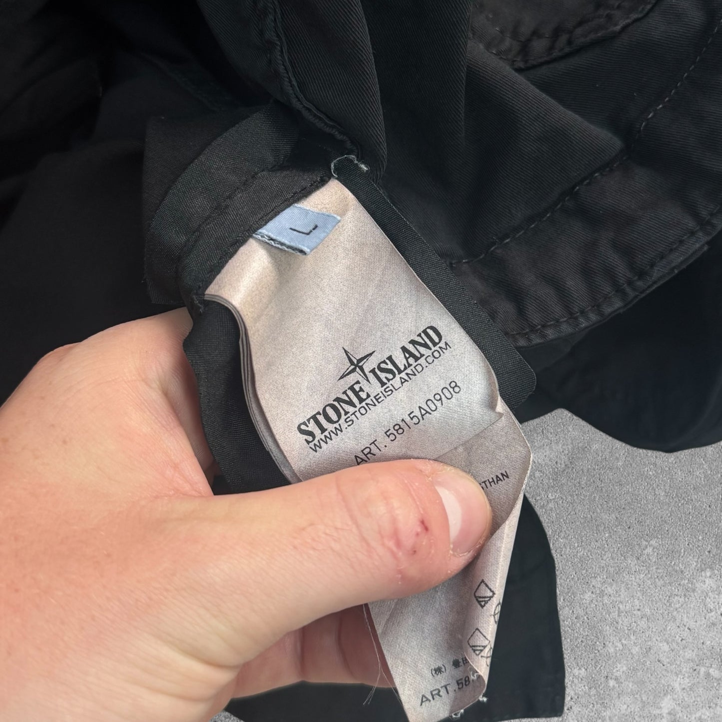 Stone Island Twill Stretch Overshirt Jacket Size Large RRP £400