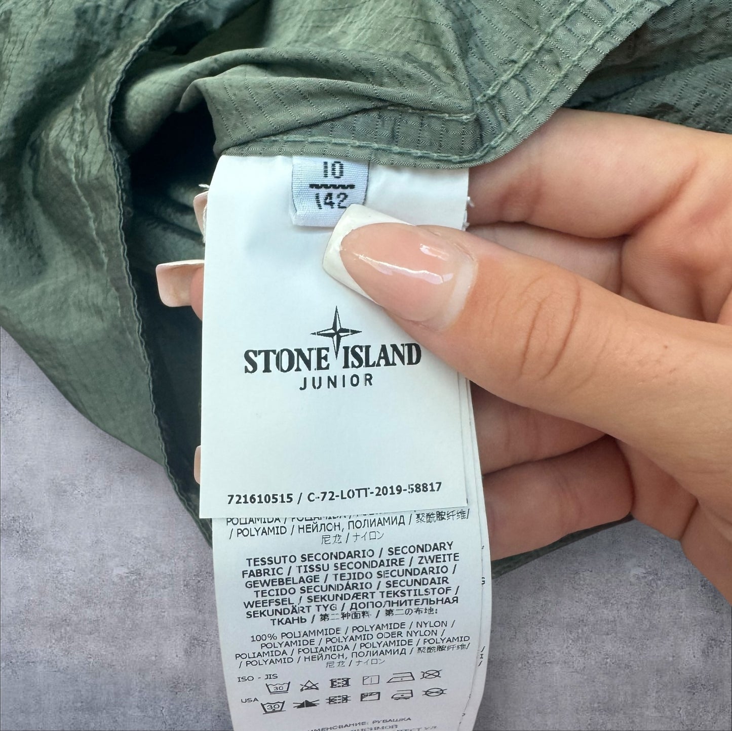 Stone Island Ripstop Nylon Metal Overshirt Age 10 RRP £200+