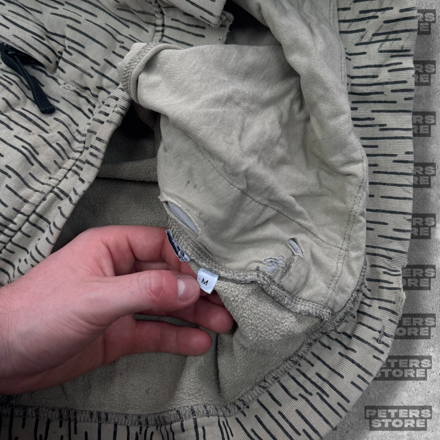 Stone Island Raincamo Hoodie Size Medium RRP £450
