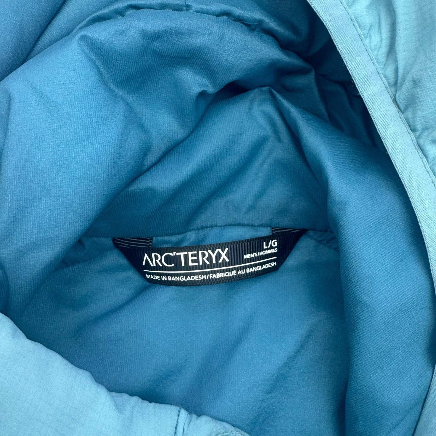 Arc'teryx Atom LT Hoody 2023 Men's Large Rare Blue Colourway Insulated RRP £280