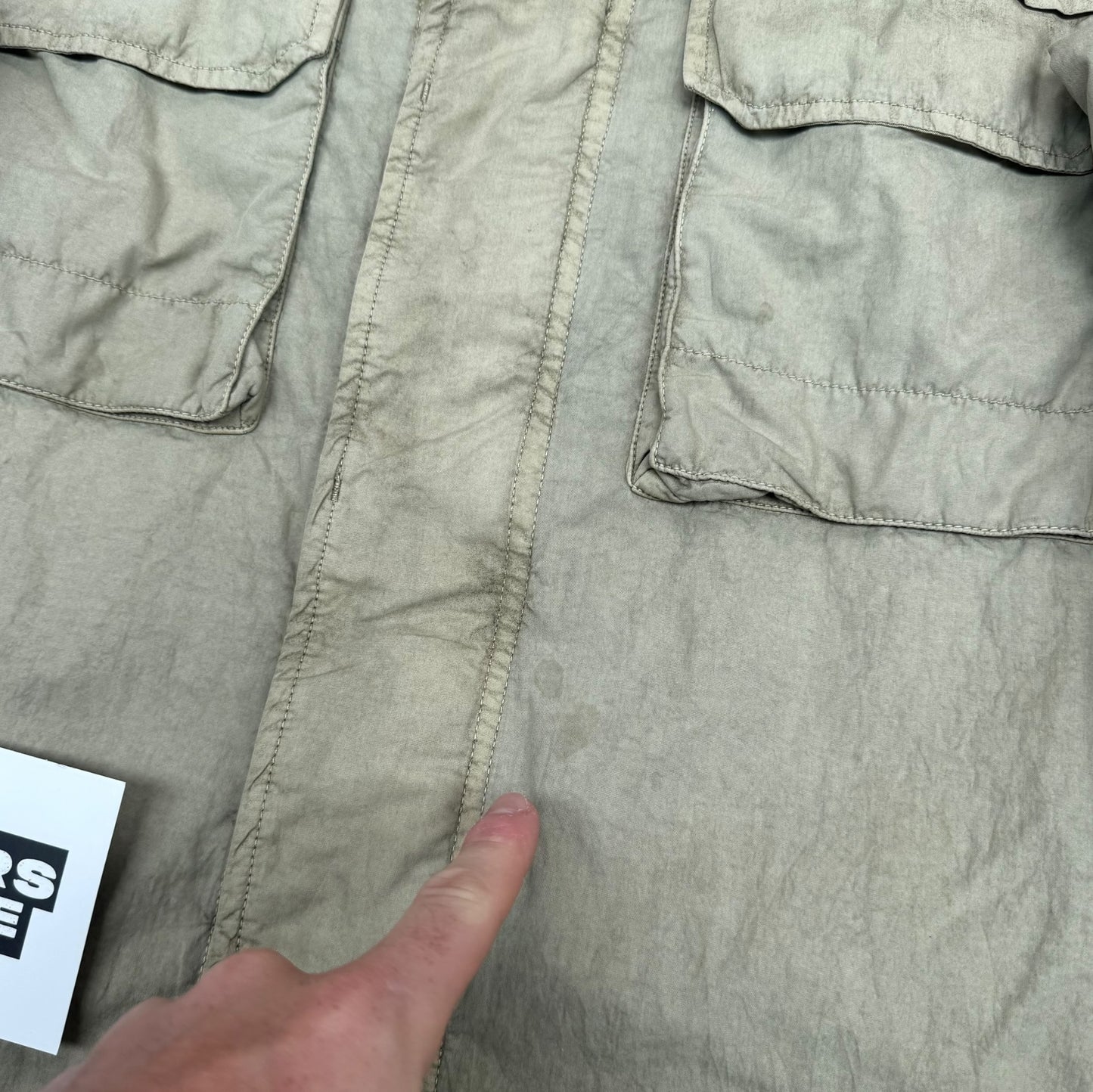 C.P. Company Tinto Terra Jacket Stone XXL RRP £350+