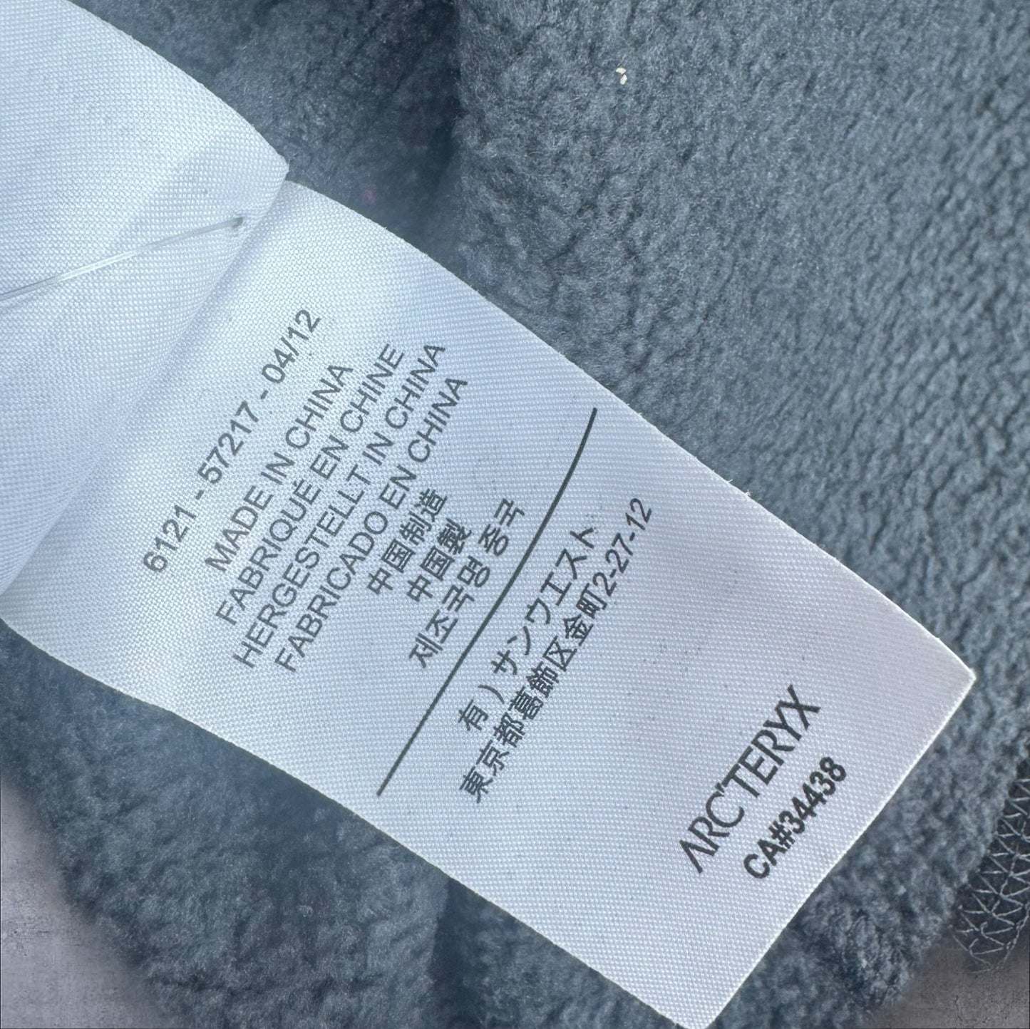 Arc’teryx Covert Quarterzip Fleece Size Large RRP £160